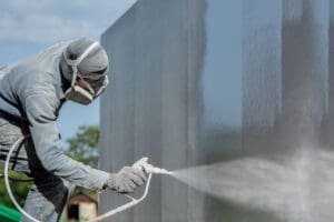 Concrete texture coating, generically known as texcote