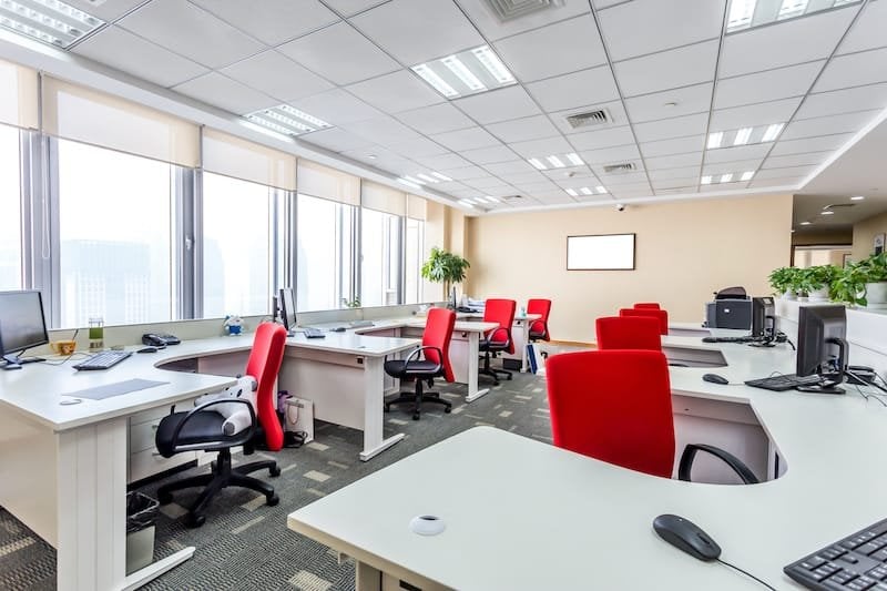 Interior of a modern office