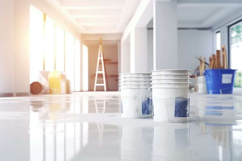 commercial paint space