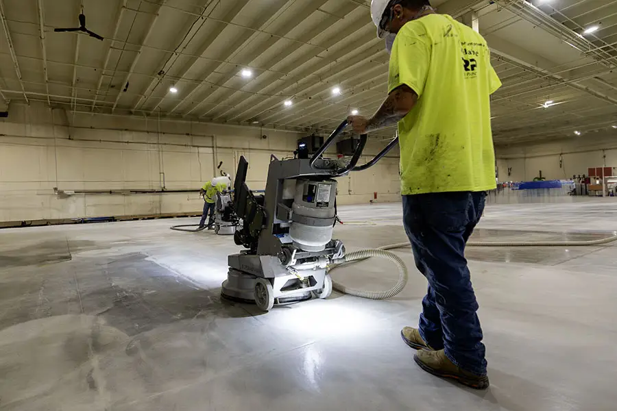 commercial concrete grinding