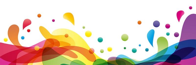 Seasons Summer background and banner with water, splash and waves in vector abstract shape
